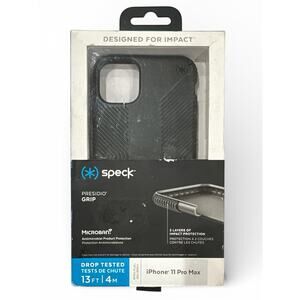 Speck Presidio Grip Series Case for Apple iPhone 11 Pro Max Black Authentic NEW